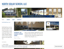 Tablet Screenshot of northsolarscreen.wordpress.com