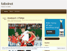 Tablet Screenshot of futbolnot.wordpress.com