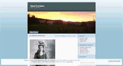 Desktop Screenshot of kissakrumeluu.wordpress.com