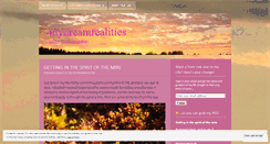 Desktop Screenshot of mydreamrealities.wordpress.com