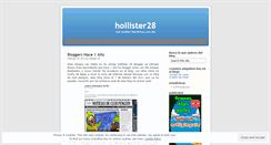 Desktop Screenshot of hollister28.wordpress.com