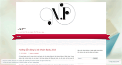 Desktop Screenshot of nghiphuong.wordpress.com