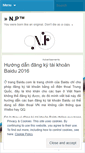 Mobile Screenshot of nghiphuong.wordpress.com