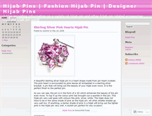 Tablet Screenshot of hijabpinsworld.wordpress.com