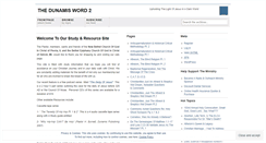 Desktop Screenshot of dunamis2.wordpress.com