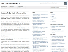 Tablet Screenshot of dunamis2.wordpress.com