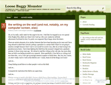 Tablet Screenshot of loosebaggymonster.wordpress.com