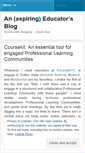 Mobile Screenshot of educatorblog.wordpress.com