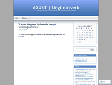 Tablet Screenshot of agustff.wordpress.com