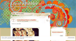 Desktop Screenshot of lifeofadabbler.wordpress.com