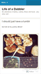 Mobile Screenshot of lifeofadabbler.wordpress.com