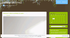 Desktop Screenshot of flowerlifestyle.wordpress.com