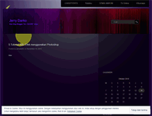 Tablet Screenshot of jerrydarko.wordpress.com