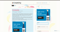 Desktop Screenshot of creaticity.wordpress.com