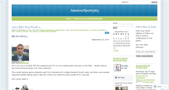 Desktop Screenshot of amateursports365.wordpress.com