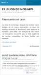 Mobile Screenshot of noejavi2010.wordpress.com