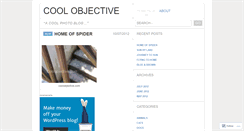 Desktop Screenshot of coolobjective.wordpress.com