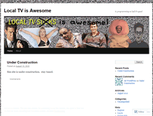 Tablet Screenshot of localtvisawesome.wordpress.com
