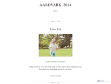 Tablet Screenshot of aardvark2011.wordpress.com