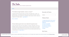 Desktop Screenshot of mistextos.wordpress.com