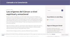 Desktop Screenshot of llamadoalaconciencia.wordpress.com