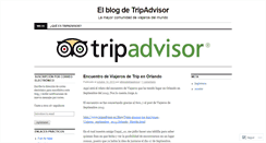 Desktop Screenshot of elblogdetripadvisor.wordpress.com