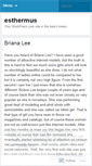 Mobile Screenshot of esthermus.wordpress.com