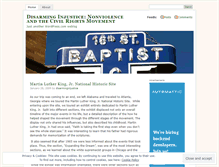 Tablet Screenshot of disarminginjustice.wordpress.com