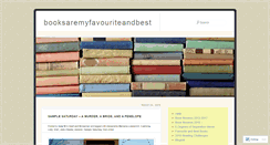 Desktop Screenshot of booksaremyfavouriteandbest.wordpress.com