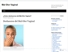 Tablet Screenshot of malolorvaginal.wordpress.com