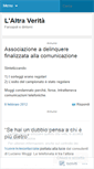 Mobile Screenshot of altraverita.wordpress.com