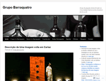 Tablet Screenshot of barraquatro.wordpress.com