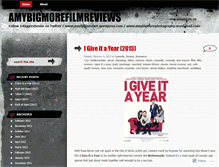 Tablet Screenshot of amybigmorefilmreviews.wordpress.com