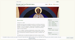 Desktop Screenshot of escrutarlasescrituras.wordpress.com