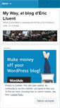 Mobile Screenshot of ericlluent.wordpress.com