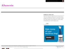 Tablet Screenshot of khanesialashaefash.wordpress.com