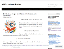 Tablet Screenshot of miescueladepadres.wordpress.com