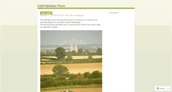 Desktop Screenshot of coldharbourfarm.wordpress.com