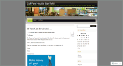 Desktop Screenshot of coffeehousebanter.wordpress.com