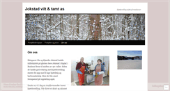Desktop Screenshot of jokstad.wordpress.com