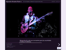 Tablet Screenshot of alejandrophoto.wordpress.com