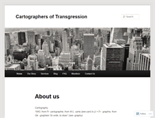 Tablet Screenshot of cartographersoftransgression.wordpress.com