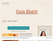 Tablet Screenshot of guiabistro.wordpress.com
