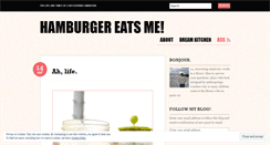 Desktop Screenshot of hamburgereatsme.wordpress.com