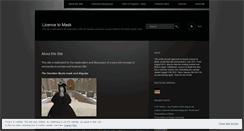Desktop Screenshot of licencetomask.wordpress.com