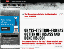 Tablet Screenshot of gshowpodcast.wordpress.com