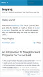 Mobile Screenshot of freyavz.wordpress.com
