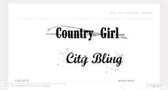 Desktop Screenshot of countrybling.wordpress.com