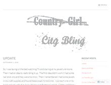 Tablet Screenshot of countrybling.wordpress.com