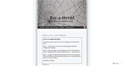 Desktop Screenshot of buyathread.wordpress.com